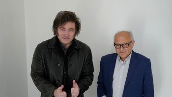 Javier Milei recibió al hijo de Milton Friedman en la Quinta de Olivos Javier Milei recibió al hijo de Milton Friedman en la Quinta de Olivos