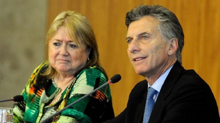 Susana Malcorra y Mauricio Macri
