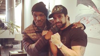 ¿vuelve a pelear? el encuentro de luciano castro con tyson ¿vuelve a pelear? el encuentro de luciano castro con tyson