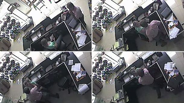 Violenta agresión a su ex: quedó escrachado en video, pero sigue libre