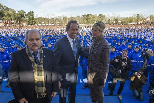 Scioli: Voy a seguir enfrentando al crimen organizado con acciones concretas