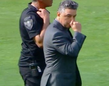 Gallardo volvió a la Bombonera: ¿hizo el gesto de Labruna?