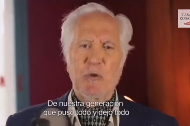 Artistas y dirigentes musicalizaron un discurso de Néstor Kirchner