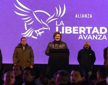 Javier Milei, sacado en Moreno.