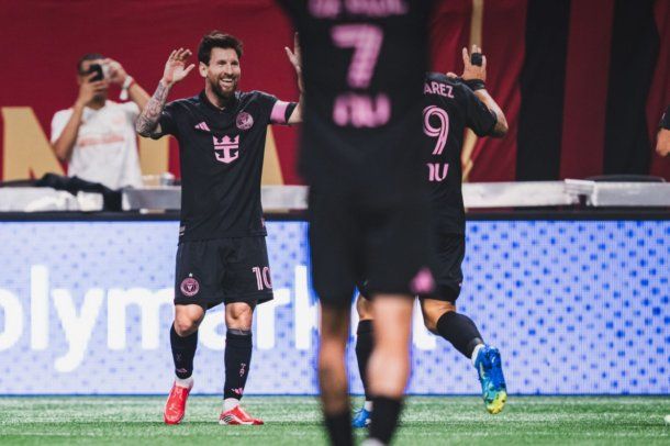 Show total: doblete y exhibición de Lionel Messi en la victoria de Inter Miami ante Atlanta United por la MLS