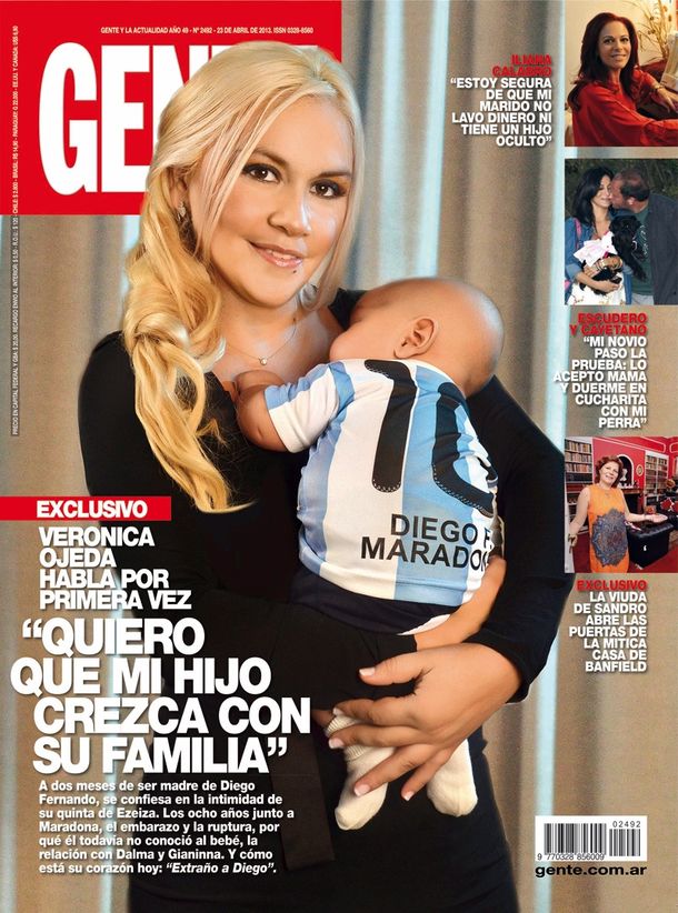 La primera producción de fotos de Diego Fernando