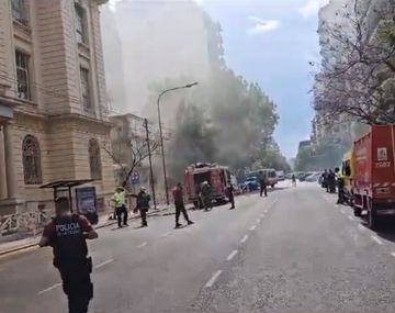 Se incendió el Hospital Santa Lucía: los detalles