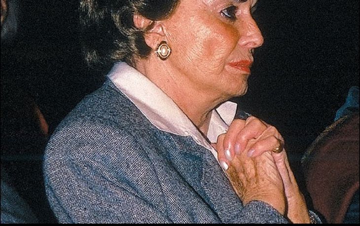 Murió la esposa de Alfonsín, María Lorenza Barreneche