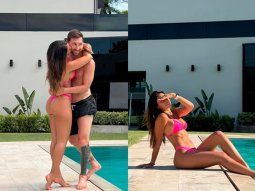 Antonela Roccuzzo y Lionel Messi disfrutan el verano. Antonela Roccuzzo y Lionel Messi disfrutan el verano.