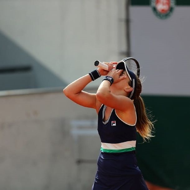 Roland Garros: Nadia Podoroska pasó a octavos de final