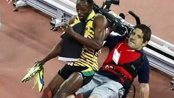 tras el incidente con el camarografo, salieron los memes de bolt tras el incidente con el camarografo, salieron los memes de bolt