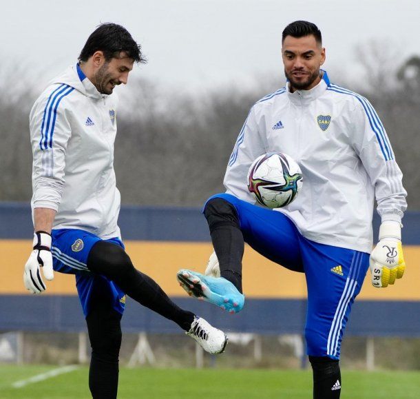 Así fue el primer entrenamiento de Chiquito Romero en Boca