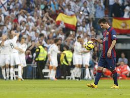 con un messi desaparecido, el barca cayo con el madrid con un messi desaparecido, el barca cayo con el madrid