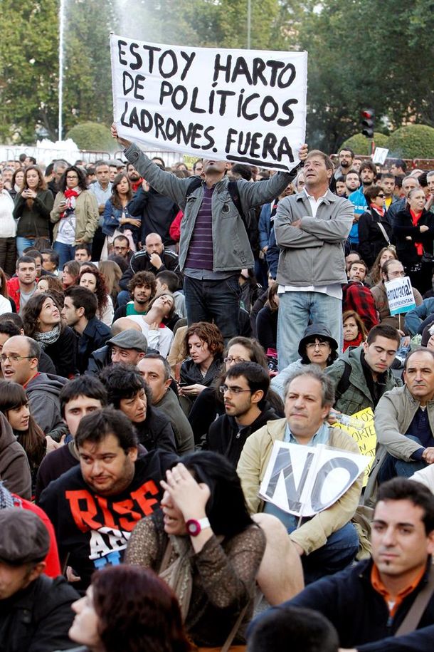 España: miles de personas vuelven a protestar contra el ajuste