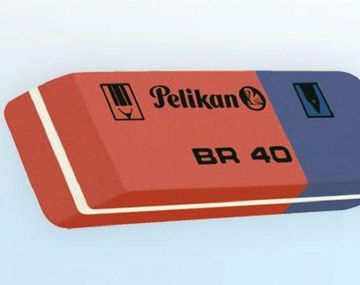 Se cae un mito: la parte azul de la goma no servía para borrar tinta