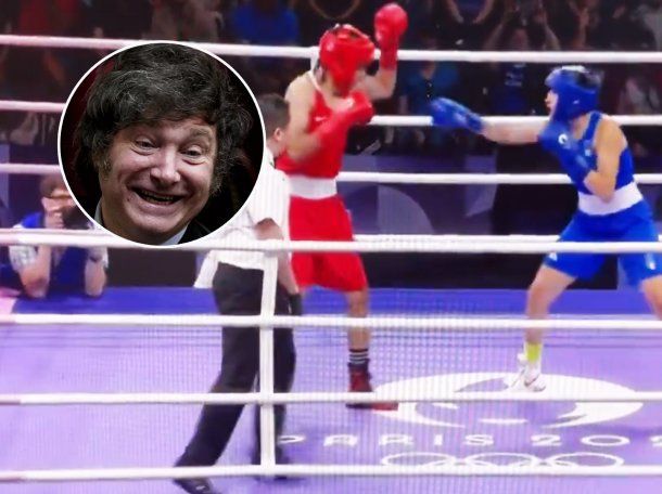 Javier Milei se metió en una polémica por el boxeo femenino en los JJOO: Boluprogres
