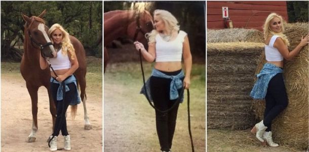 Con una producción sexy, Verónica Ojeda provoca a Maradona