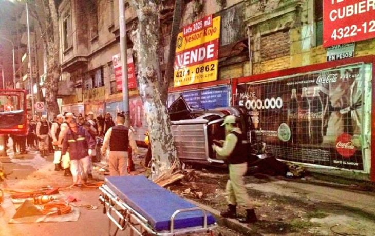 Fuerte choque en Avellaneda deja cuatro heridos