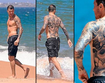 ¿Qué esconden los tatuajes de Marcelo Tinelli?