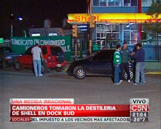 Se destrabó el bloqueo de Camioneros en Dock Sud