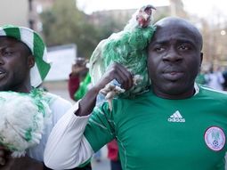 Para los nigerianos las gallinas traen buena suerte - Crédito: Per-Anders Pettersson