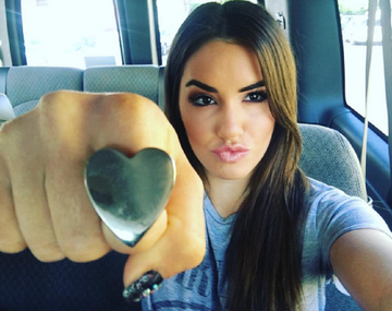 Lali Espósito alentó a Pedro Alfonso y María del Cerro en el Bailando