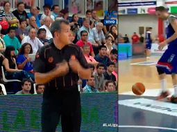 ¡se confundio de deporte! insolita accion en la liga nacional ¡se confundio de deporte! insolita accion en la liga nacional