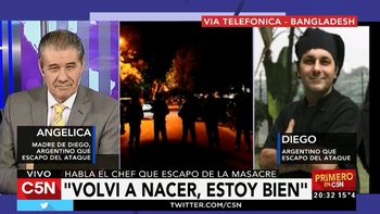 la emotiva charla entre el chef argentino y su madre tras el terror la emotiva charla entre el chef argentino y su madre tras el terror