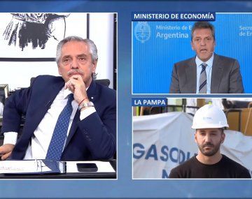 Se concretó la última soldadura del Gasoducto Néstor Kirchner