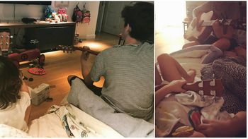 La tierna foto de Guillermina Valdes con Lorenzo Tinelli La tierna foto de Guillermina Valdes con Lorenzo Tinelli