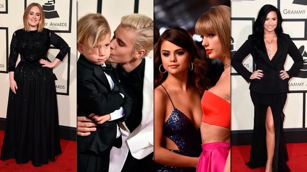 Grammys 2016: Justin Bieber ganó su primer premio y Selena Gomez y Taylor Swift fueron pura sensualidad
