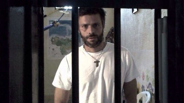 Leopoldo López en su celda