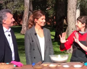 Macri y Awada en Cocineros argentinos