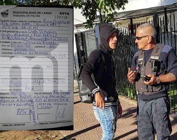 El acta policial de Centurión: amenazas