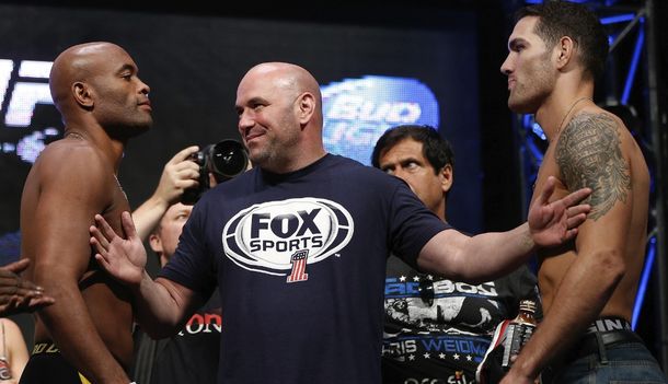 Weidman derrotó a Silva en la última pelea del año