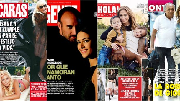 Mirá las tapas de las revistas de esta semana