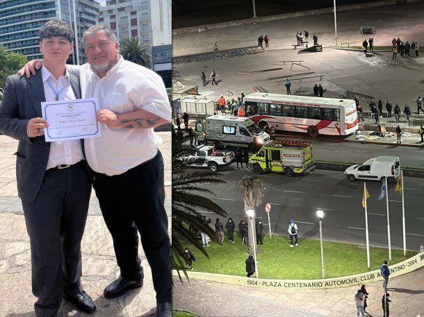Thiago Vera es uno de los heridos más afectados por el accidente en Mar del Plata