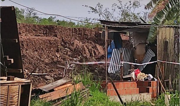 Tragedia en Misiones: una niña murió aplastada por un muro