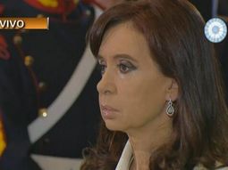 cristina kirchner siguio emocionada el tedeum cristina kirchner siguio emocionada el tedeum