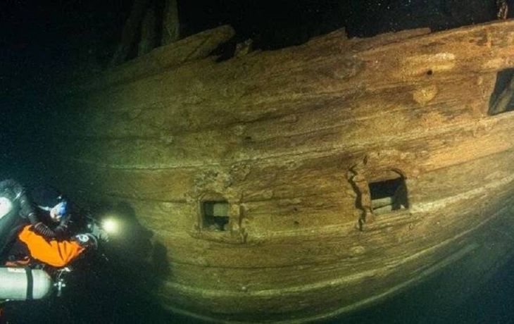 Sorprendente hallazgo de un barco hundido hace 400 años, en perfectas condiciones