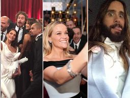 las selfies, otra vez protagonistas de los oscar