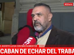 El duro relato de un hombre en un móvil de C5N: Me acaban de echar del trabajo