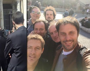 El clan Suar visitó al papa Francisco en el Vaticano