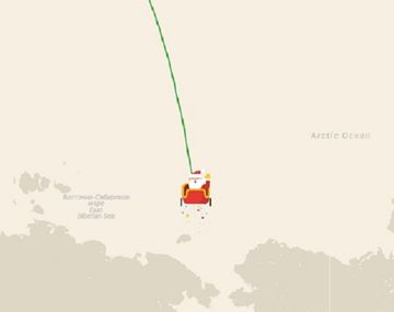 ¿Dónde está Papá Noel en este momento?