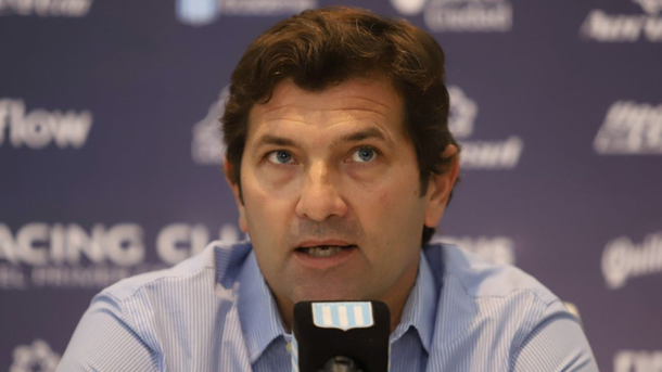 Rubén "Mago" Capria, mánager de Racing.