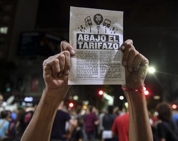 Las protestas por el tarifazo se hicieron sentir en todo el país