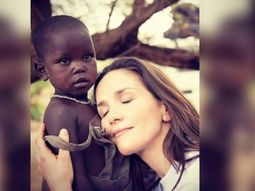 UNICEF explicó la labor de Natalia Oreiro en África