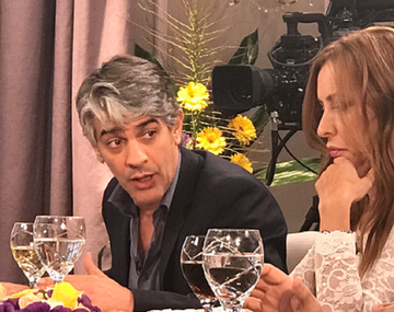 Pablo Echarri y Analía Franchín, en lo de Mirtha Legrand