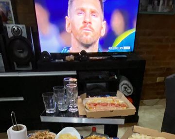 El banquete que preparó una familia para ver a la Selección es viral: ¿Que harán en el Mundial?