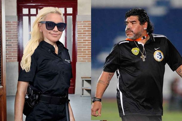 La provocación de Verónica Ojeda a Maradona